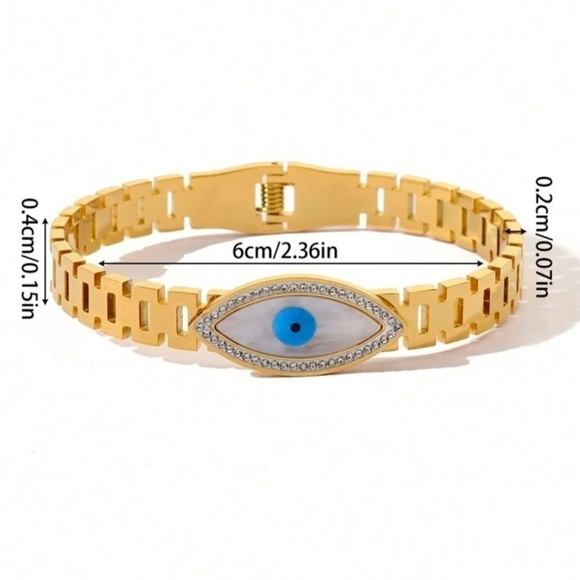 Set of 2 ! Evil Clasps Hand Bracelet & Hamsa Hand Necklace Protection Jewelry - Picture 11 of 12